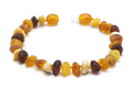 Load image into Gallery viewer, AMBER NECKLACE & BRACELET MULTI RAW BEADS
