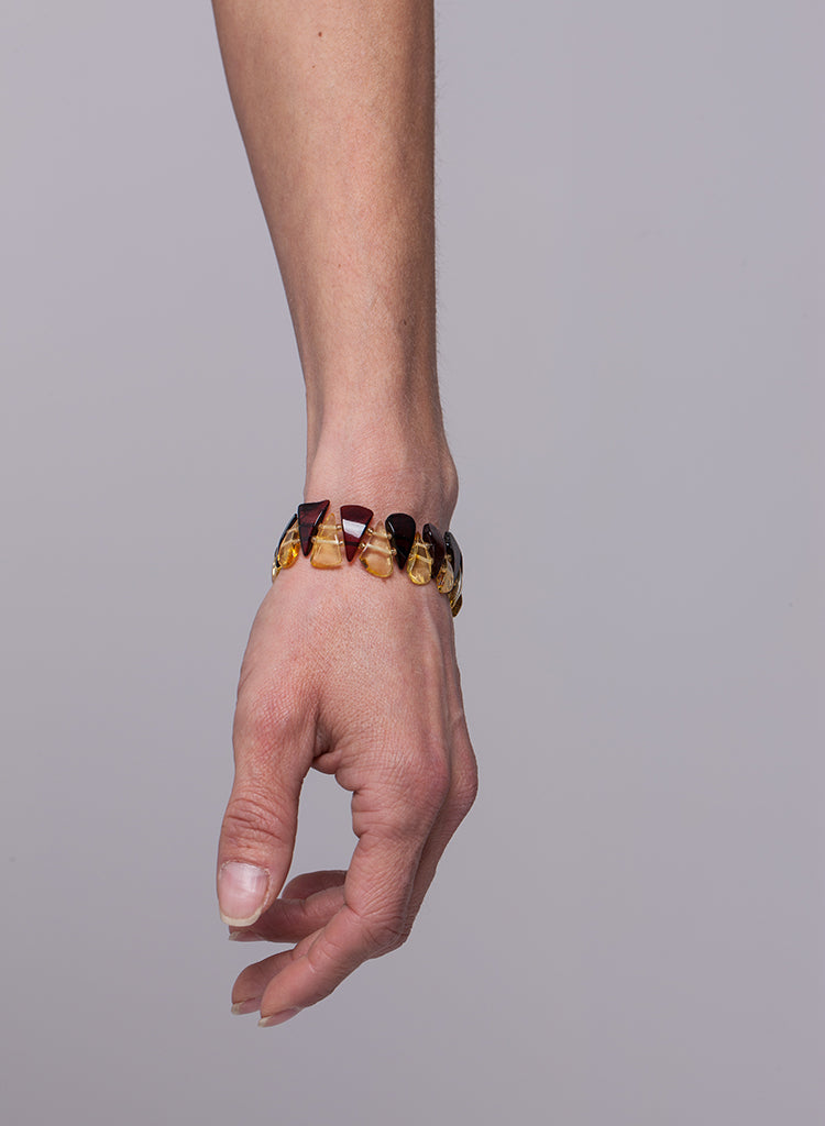 AMBER NECKLACE & BRACELET - LEMON CHERRY AMBER BEADS