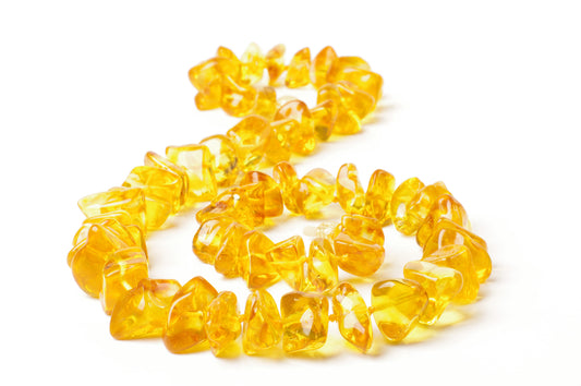 HONEY AMBER NECKLACE  - FOR A DECIDEDLY UNIQUE STYLE
