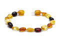 Bild in Galerie-Betrachter laden, Premium Baltic Amber Necklace & Bracelet For Children / Extra Safe / MLT.P.BN
