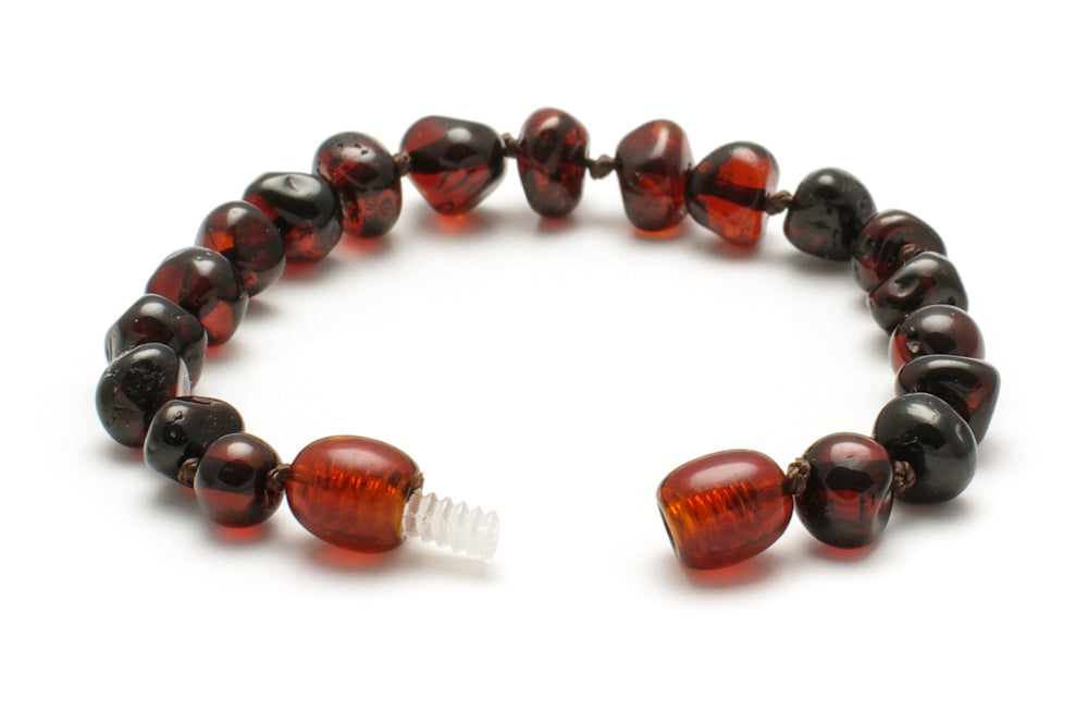 Premium Baltic Amber Necklace & Bracelet For Children / Extra Safe