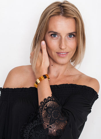 Amber Bracelet - Alto 'di Versi  Genuine Baltic Amber Jewelry