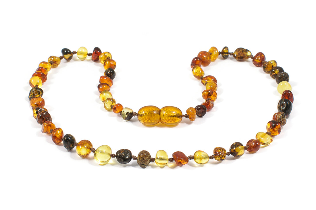 Premium Baltic Amber Necklace & Bracelet For Children / Extra Safe