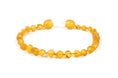 Load image into Gallery viewer, RAW AMBER TEETHING NECKLACE & BRACELET FOR CHILDREN / HONEY COLOUR / UNPOLISHED / EXTRA SAFE & EFFECTIVE
