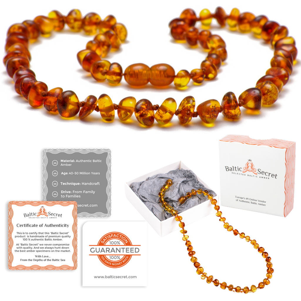 Real baltic on sale amber necklace