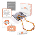 Load image into Gallery viewer, Premium Raw Baltic Amber Necklace & Bracelet For Children / Extra Safe - Baltic Secret
