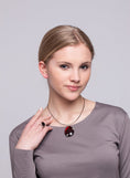 Load image into Gallery viewer, AMBER PENDANT NECKLACE - FOR A DECIDEDLY UNIQUE STYLE - Baltic Secret
