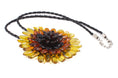 Load image into Gallery viewer, AMBER PENDANT - FLOWER  - FOR A DECIDEDLY UNIQUE STYLE
