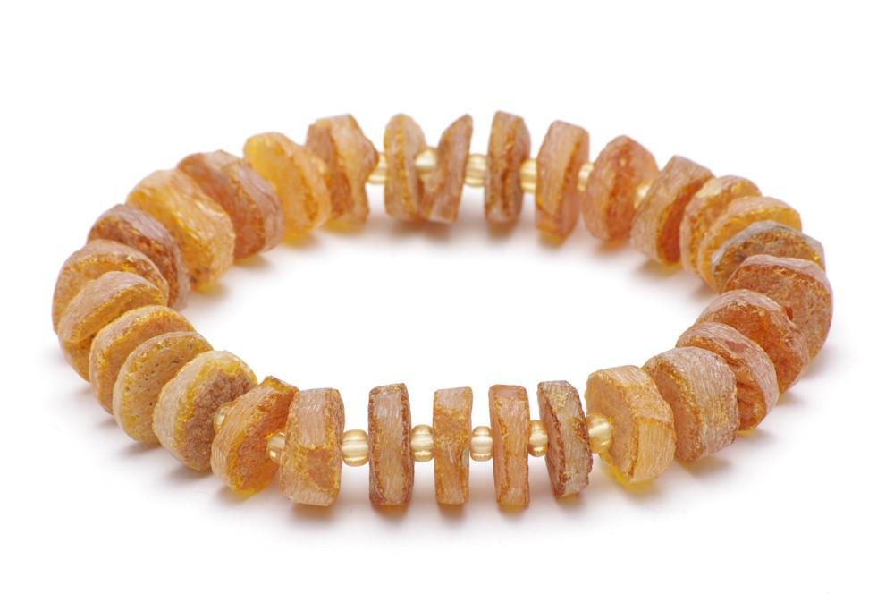 BALTIC AMBER BRACELET FOR HIM - A TOUCH OF A HARMONY - Baltic Secret