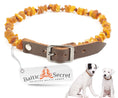 Bild in Galerie-Betrachter laden, Amber Flea Collars for Dogs & Cats with Adjustable Leather Belt
