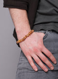 Bild in Galerie-Betrachter laden, RAW AMBER NECKLACE & BRACELET FOR HIM - A TOUCH OF A HARMONY - Baltic Secret
